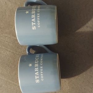 Set of starbucks espresso cups